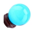 thumbnail image 2 of Royal Blue Quartz Ball, Faux Crystal Ball Decor Desktop Ornament Beautiful Stable for Bedroom, 2 of 5