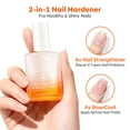 thumbnail image 3 of modelones Nail Strengthener and Growth Clear Nail Polish Scented Nail Repair for Damaged Nails Hardener Extra Strong and Growth for Women Nail Care Natural Concealer Foundation 15 Ml 0.5 Fl Oz, 3 of 9