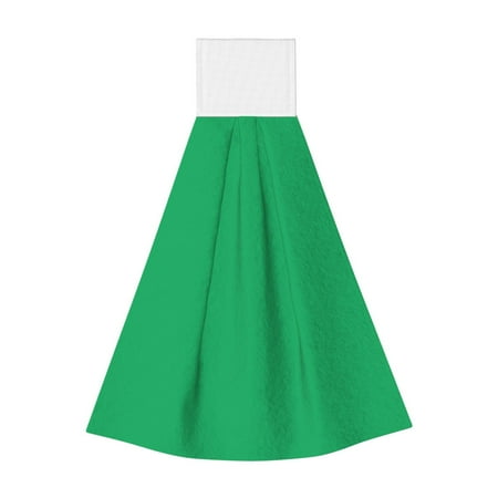 

Lukts Forestgreen for Coral Fleece Velcro Towel Suitable for Bathroom Kitchen Hanging Absorbent Towel Household Items