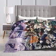thumbnail image 4 of My Hero Academia Blanket, Anime Throw Blanket For Couch Sofa Bed, Soft Cozy Lightweight Warm Flannel Blanket, Home Decor, Anime Gifts For Boys Girls Kids Teens, 60"X50", 4 of 9