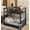 Black, variant on New Age Pet ECOFLEX® Nightstand Dog Bed, Indoor Pet Bed with Moisture Resistant Frame