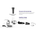 thumbnail image 3 of Greenis F-9600 Horizontal Masticating Juicer, Cold Press Professional Juicer Slow 60 RPM High Juice Yield, 150-Watt, Tritan Material Ultra-Durable and BPA Free, (White), 3 of 7