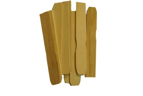 Pack of 1000 Perfect Stix 14 Wooden Paint Paddle Stirrer Sticks