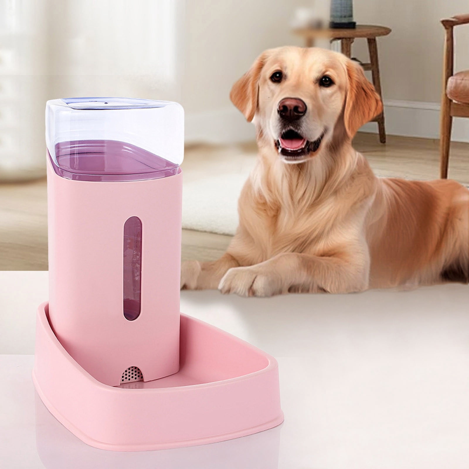 Automatic Feeders Cat Dog Feeder Water Dispenser Set Indoor Pet Feeding System Large Capacity Non Automatic Feeding Solution for Dogs Cats