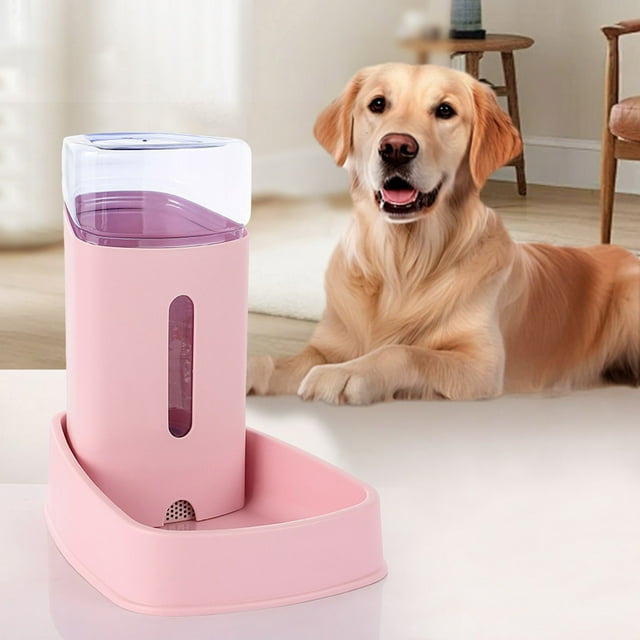 Automatic Cat Dog Feeder And Water Dispenser Set Indoor Pet Feeding System Large Capacity Auto Non Pet Bowl For Dogs Cats