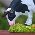 thumbnail image 3 of vlrwzc Animals Figures Statue Resin Miniature Cow Figurines For Desktop Garden Decoration, 3 of 7