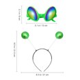 thumbnail image 2 of Lunettes et Bandeau Cosplay Style Alien 2 Pcs 10.2X7.5X1.6in pour Adultes et Enfants, 2 of 9