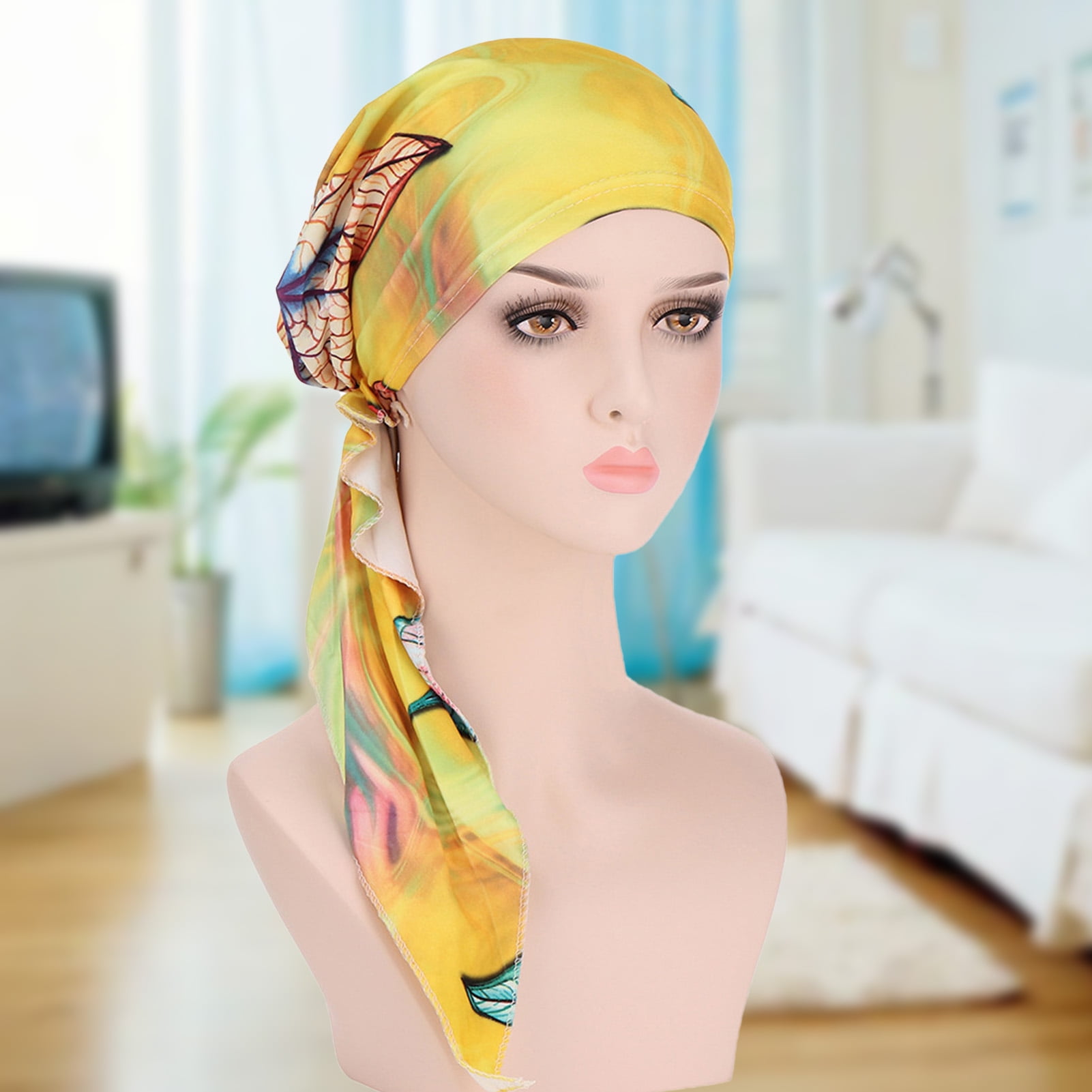 Stretch-Turban Aus Samt - Weiche Haarkappe Für Chemo, Schlaf Oder Style, Einheitsgröße