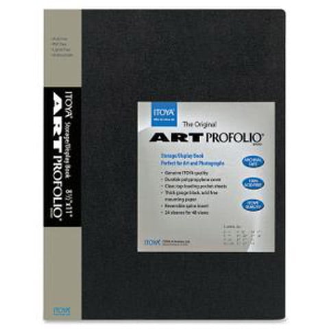 Itoya Original Art ProFolio, 8.5"x11”, 48-page Art Portfolio