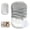 gray, variant on LOVE MAGE Baby Lounger Pillow for Newborn 0-12 Months, Portable Infant Nest with Removable Cover, Soft & Breathable Lounger for Baby Boys and Girls