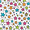 White Stars, variant on FORMRS 1-Subject Spiral Notebook 8" x 5" College Ruled 60 Refillable Sheet A5 Hard Cover, White Stars