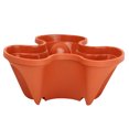 thumbnail image 1 of Zeus Plastic Stackable Vertical Flower Plant Pot Seedling Holder Garden Planter Decor, 1 of 6