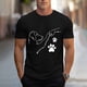 thumbnail image 1 of Tops para hombre, blusas y camisas de cuello redondo y manga corta para hombre, blusas casuales de cuello redondo con estampado de moda para hombre, blusas de cuello redondo y manga corta, camisas par, 1 of 6