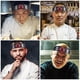 thumbnail image 3 of 2 diademas decorativas de chef japonés para cocina, estilo karate japonés., 3 of 6