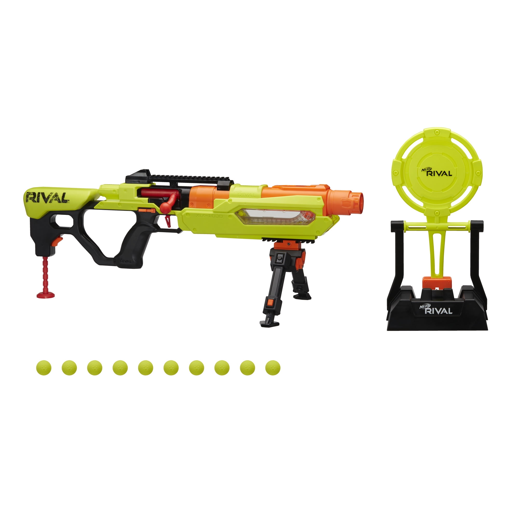NERF Rival Blaster Jupiter XIX-1000 Edge Series with Target and 10 Rounds Gun for sale online 