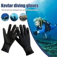 thumbnail image 4 of Los guantes de invierno de neopreno antideslizante mantienen el traje de neopreno caliente Guantes de buceo para deportes acuáticos FLhrweasw Nuevo, 4 of 9