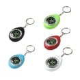 thumbnail image 3 of Multicolour Compass Keychain Backpack Pendant for Camping and Hiking Adventures Outdoor Gadget Emergency Accessory, 3 of 10