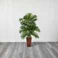 thumbnail image 4 of Nearly Natural 32" Areca Palm with Bamboo Vase Artificial Plant, Green, 4 of 6