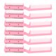 thumbnail image 1 of Peine de Afeitar de Doble Filo Unique Bargains 6 Piezas Rosa, 1 of 8