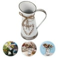 thumbnail image 3 of Vintage Style Metal Flower Vase Iron Flower Pot Desktop Flower Bucket Ornament, 3 of 6
