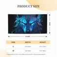 thumbnail image 5 of Lsque Futuristic Blue Light Wolf Pattern Party Banner, Festive Banner , Holiday Celebrations and Events for Carnival Birthday Party Festival Decorations-Medium, 5 of 8