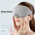 thumbnail image 3 of Adjustable 3D Sleep Mask For Deep Sleep Ergonomic Light Blocking Modal Fabric Travel Eye Mask With Storage Bag, 3 of 7