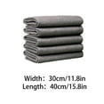 thumbnail image 2 of Xecvkr 5-Pack Magic Cleaning Cloths Microfiber Streak-Free Glass Towels 30x30cm Reusable for Kitchen Car Windows No Lint Absorbent, 2 of 2