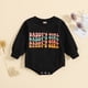 thumbnail image 5 of Gibobby Mamelucos para bebe niño Bebé Bebé Niños Niñas Manga Larga Impresiones Recién Nacido Niños Otoño Invierno Ropa(Negro, 0-3 Meses), 5 of 5