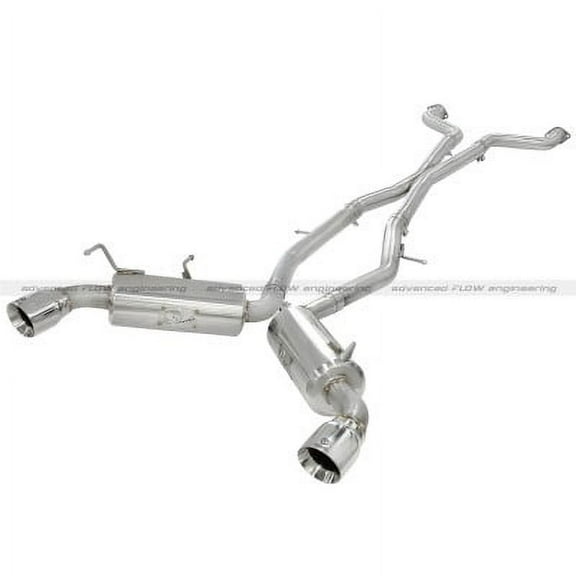 aFe 49-36107 Takeda Exhaustsystem Fits select: 2011 MAZDA 3 I, 2008-2010 INFINITI G37