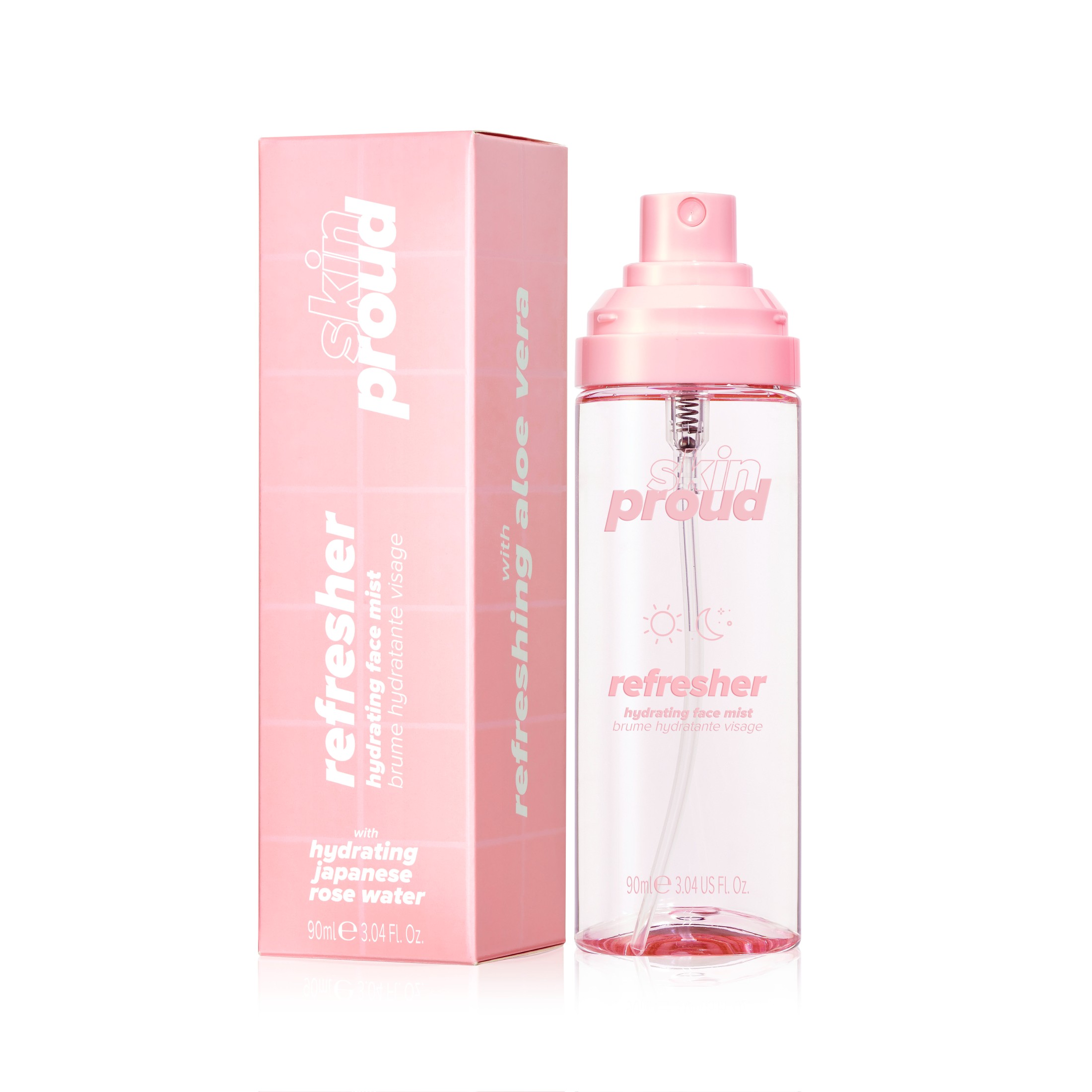 Skin Proud Refresher, Hydrating Rose Water Facial Mist
