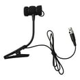 thumbnail image 2 of Portable 3 Pin 4 Pin Wired Sax Microph Omnidirectional for Music Instrument B, 2 of 9