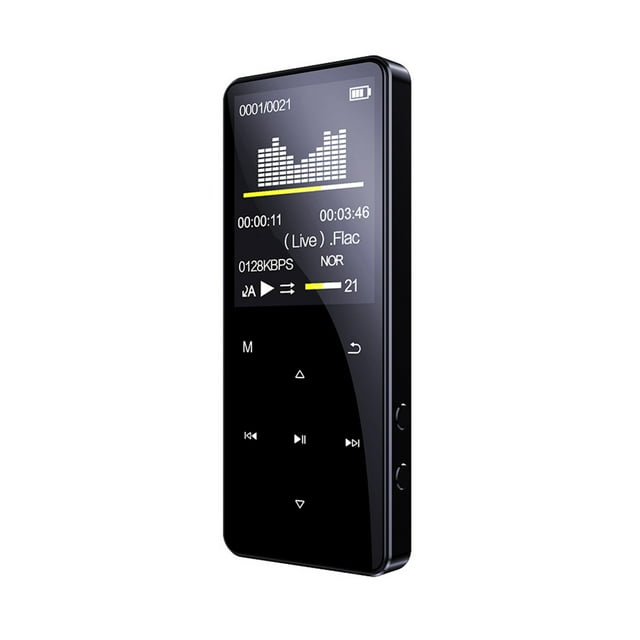 Reproductor De Música Portátil Pantalla Táctil 16 Gb Fm Reloj Grabadora De Voz Portátil Eigraketly EL014016-02