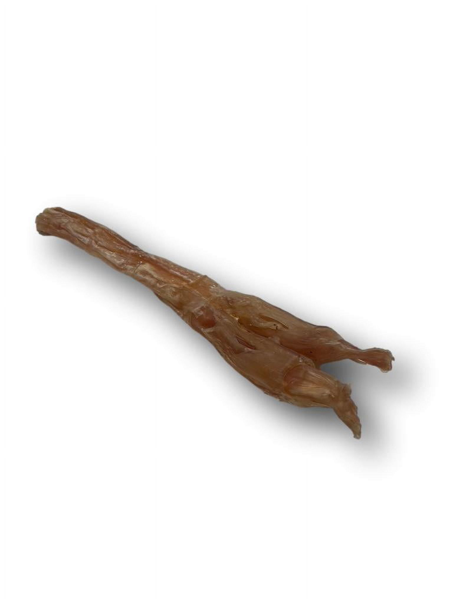 Beef Tendon Dog Treat - Straight Wishbone 7"-10"