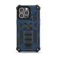 thumbnail image 4 of For Apple iPhone 13 Mini (5.4") Built in Magnetic Kickstand, Military Hybrid Heavy Duty Dual Layers Rugged Protective Phone Case Cover by Xpression [Gray], 4 of 9
