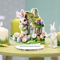 thumbnail image 4 of LEFTHIGH Home Easter Visual 2D Table Decoration for Home Living Room Bedroom Festival Tabletop Ornaments Home Needs, 4 of 6