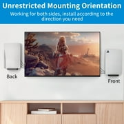 SPORTLINK Wall Mount for PS5 - Mounts Playstation 5 on a Wall by Your TV Black