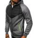 thumbnail image 2 of Sudadera Hombre Con Capucha Deportiva Con Cierre Hoodie, 2 of 6