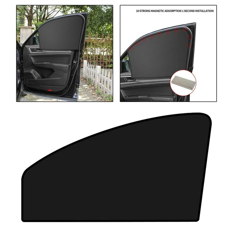 Car Window Sunshade, Privacy Protection Blocks Direct Sunlight Automotive  Curtain Sun Shade Covers, for Camping Baby. Rear 