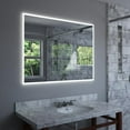 thumbnail image 2 of Luxaar Arpella Lucent 48 in. x 36 in. Wall Mounted LED Vanity Mirror with Color Changer, Memory Dimmer and Defogger. - 48x36, 2 of 5