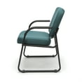 thumbnail image 4 of OFM Model 403 Fabric Guest and Reception Chair with Arms and Extra Thick Cushion, Teal, 4 of 4