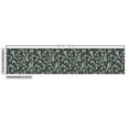 thumbnail image 3 of Ambesonne Leaf Print Fabric by the Yard, Romantic Eucalyptus Art, 3 Yards, Dark Grey Laurel Green, 3 of 5