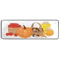 thumbnail image 6 of SKYSONIC 2X6 Feet Autumn Harvest Pumpkins Runner Rug with Rubber Backing, Non Slip Entryway Rug Runner Washable Soft Area Rug Carpet for Hallway Bedroom Kitchen Decor, 6 of 6