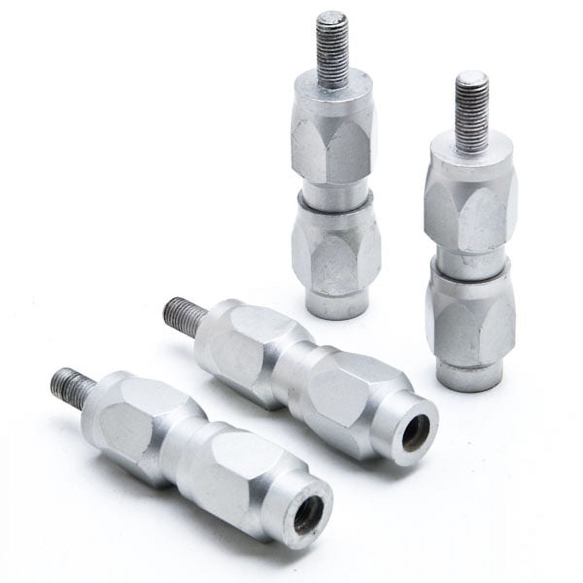 Krator 3" Wheel Stud Spacer Bolts 10mm x 1.25 2xWheels Compatible with Polaris YFZ