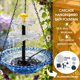 thumbnail image 5 of Fuente solar colgante para baño de aves MOVVIYE color morado, 5 of 7