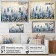 thumbnail image 4 of Designart "Refined Blue And Beige Bonnets Field" Blue Bonnets Picture Framed Wall Decor, 4 of 5