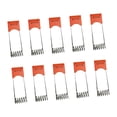 thumbnail image 3 of BELOVING 10 Pieces Downlight Panel Lamp Spring Clip Bracket Professional LED Recessed Orange, 3 of 10