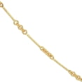 thumbnail image 4 of 14K White Gold Men & Women's 16" 0.80mm Twisted Bar Cable Chain Necklace, 4 of 4