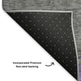 thumbnail image 5 of Addison Rugs Mayfield Premium Machine Washable Transitional Modern Purple Rectangle Rug, 8' x 10', 5 of 7