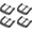 Black, variant on Watch Band Replacement Buckle 316L Stainless Steel Clasp for Leather Silicone Nylon Canvas Silver Tone 20mm
