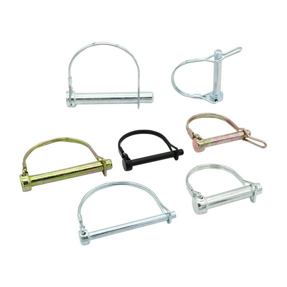 BERTDOMD Heavy Duty Trailer Safety Pins for RVs, Boats, Hitch Couplers - Shaft Locking Pins for Secure Trailer Connections